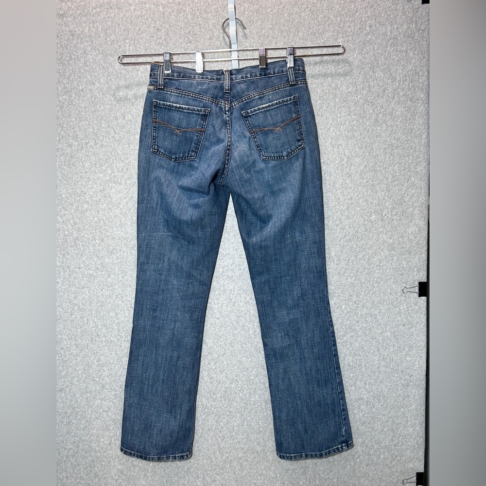 Size 5 CRUEL GIRL Blue Y2K Boot Cut Jeans - Picture 2 of 6